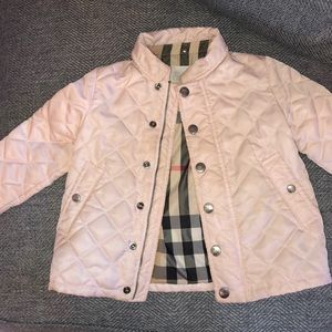 Burberry pink jacket